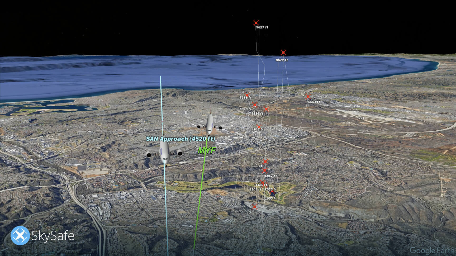 Came Close to 2 Flights